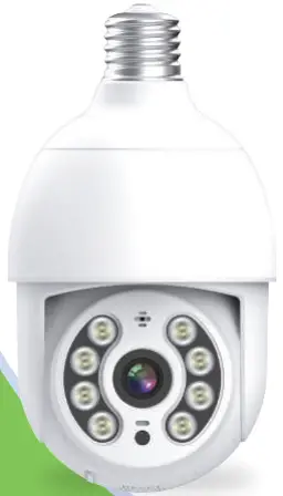 DocSmart Light Bulb Camera 2K Outdoor Wireless A0