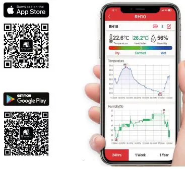 ROVARY RH10 Indoor Hygrometer-FIG1