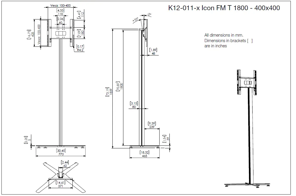 M000313 K12-001-1 Icon Mobile Monitor 16