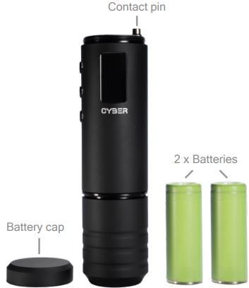CYBER Wireless Smart Pen Lithuanian Irons Tattoo Machine-FIG4