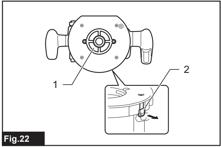 makita RP2303FC Series Electric Plunge Router - fig 22