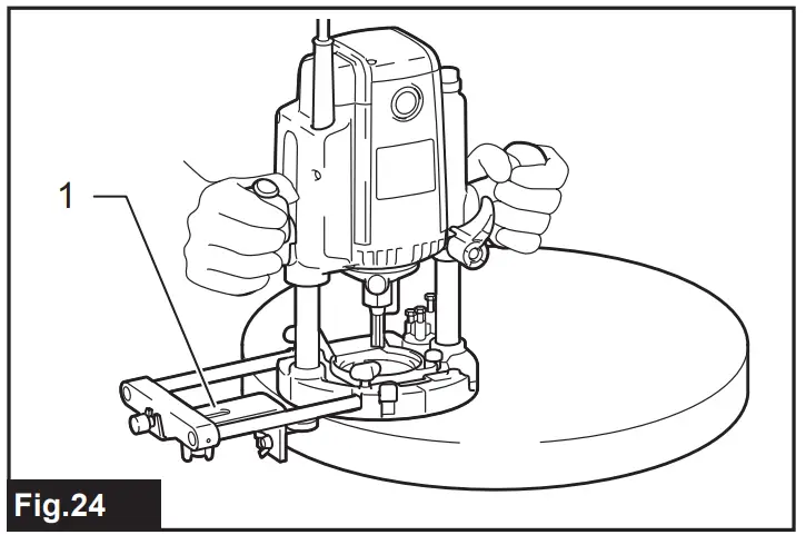 makita RP2303FC Series Electric Plunge Router - fig 24