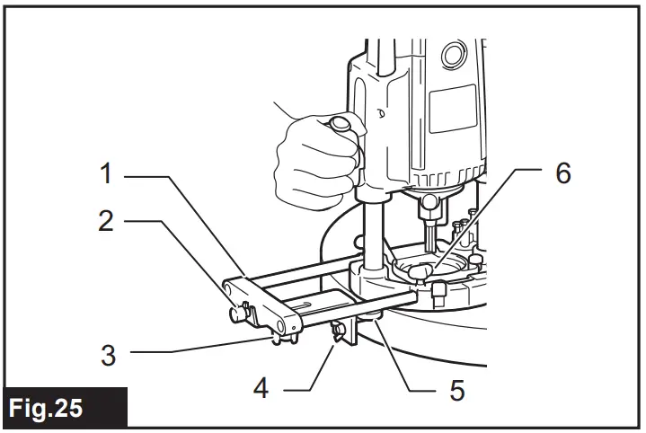 makita RP2303FC Series Electric Plunge Router - fig 25
