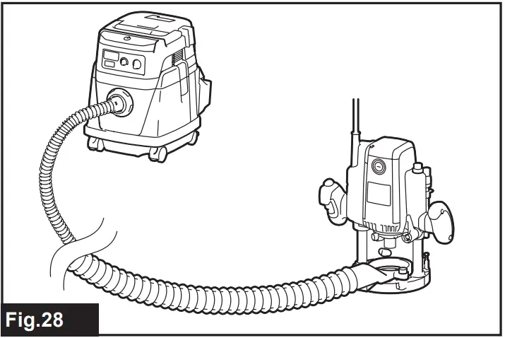 makita RP2303FC Series Electric Plunge Router - fig 28