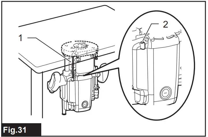 makita RP2303FC Series Electric Plunge Router - fig 31