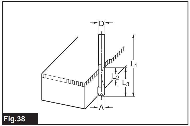 makita RP2303FC Series Electric Plunge Router - fig 38