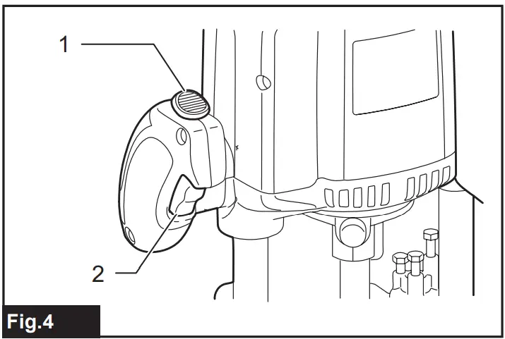 makita RP2303FC Series Electric Plunge Router - fig 4