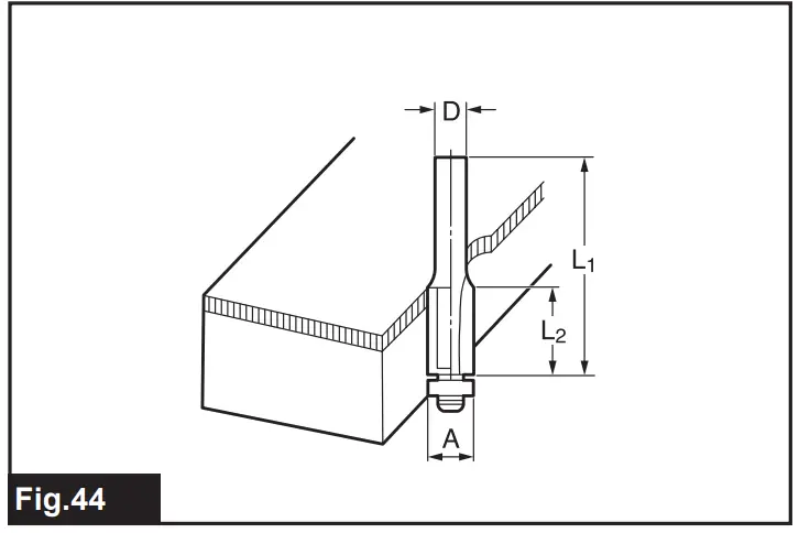 makita RP2303FC Series Electric Plunge Router - fig 44