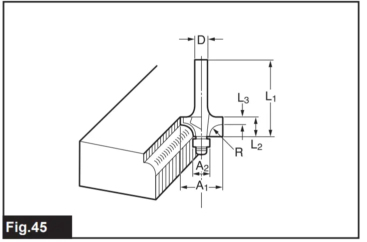 makita RP2303FC Series Electric Plunge Router - fig 45