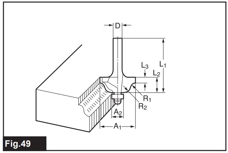 makita RP2303FC Series Electric Plunge Router - fig 49