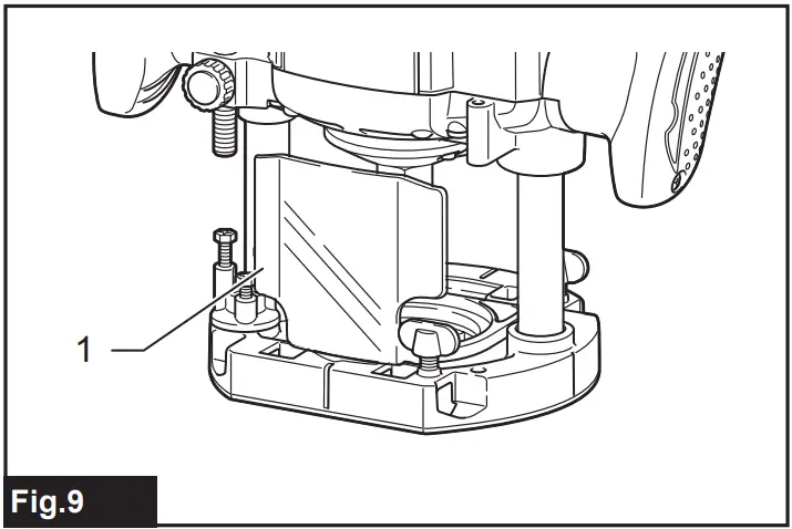 makita RP2303FC Series Electric Plunge Router - fig 9
