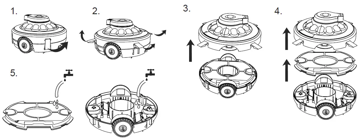 Gre-RBR60-Wet-Runner-Electric-Pool Robot-5