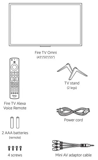 amazon Fire TV Omni Online QSG UK