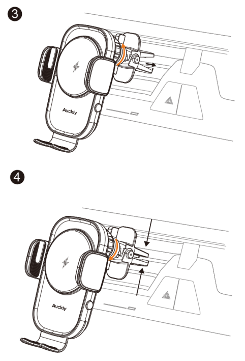 Auckly CW15 Automatic Car Charger Holder - fig 2