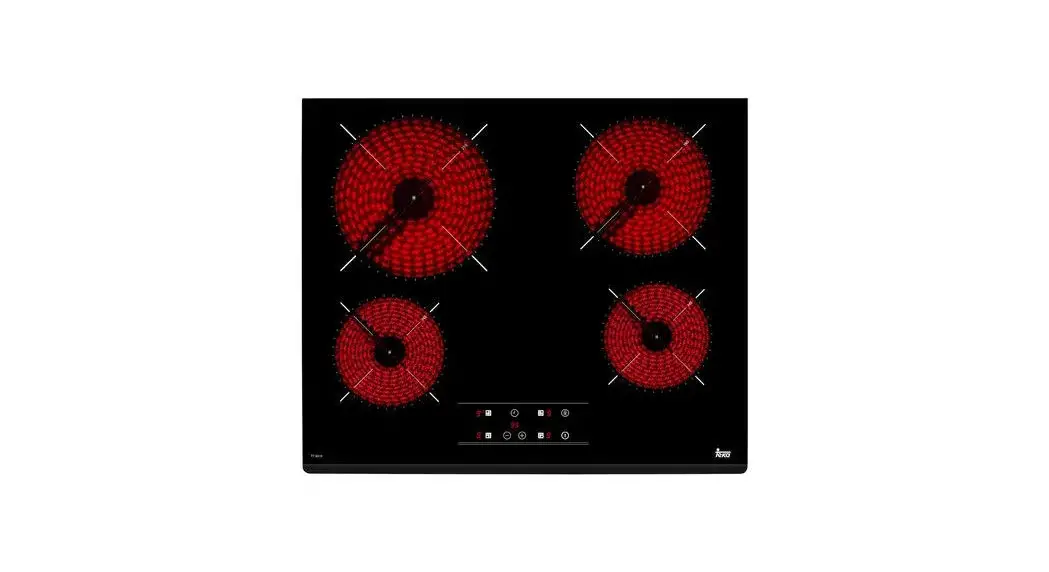 Teka Tz 6415 4 Fire Hob 4 Beveled Areas Instructions