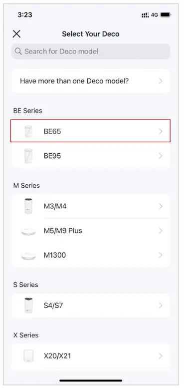 tp-link Deco BE65 BE11000 Whole Home Mesh WiFi 7 System - app 2