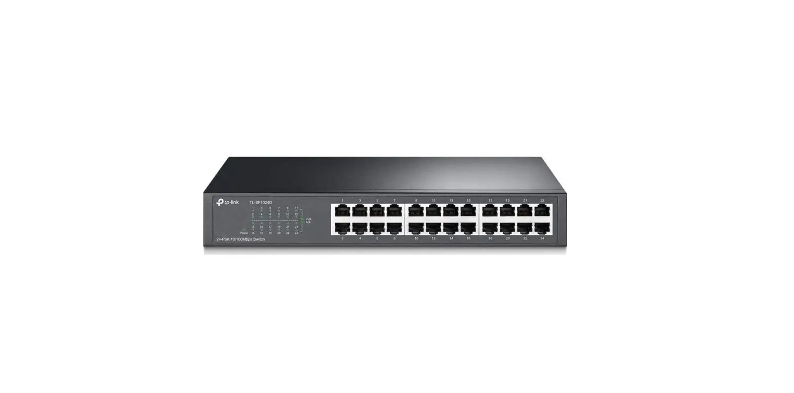 Tp-link Tl-sf1024d 24-ports Fast Ethernet Rackmount Switch Specifications And Datasheet
