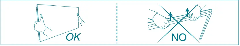 HORNBACH 10591642 Mia Black LED Mirror - Assembly3