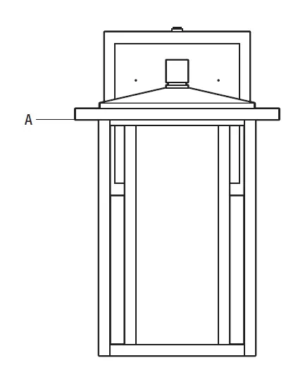 HOME DECORATORS COLLECTION L-06005-DEL Mauvo Canyon Led Outdoor Large Wall Lantern-FIG-5