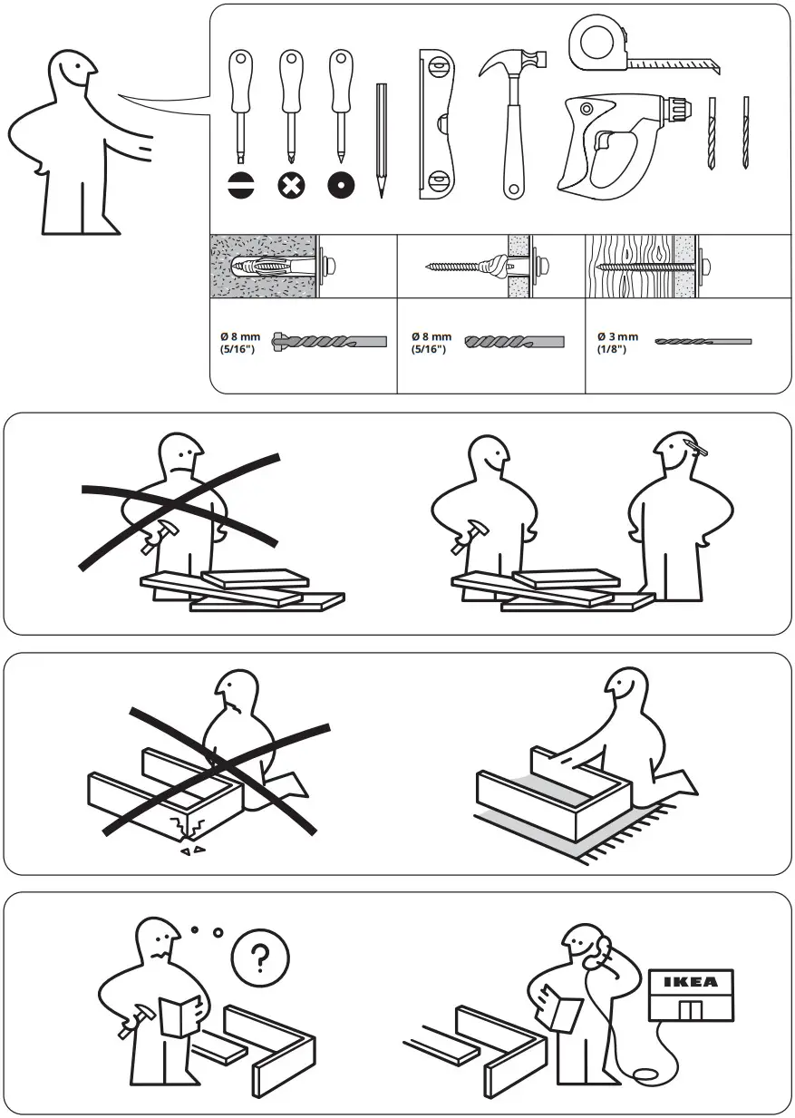 IKEA 204 741 73 PANGET Storage Bench White - Figure 1