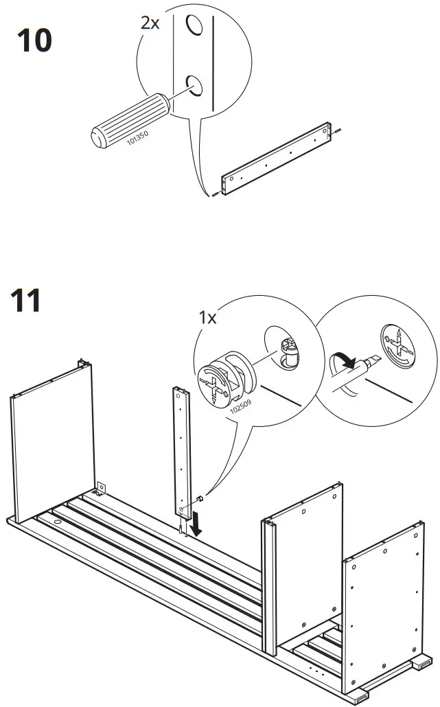 IKEA 204 741 73 PANGET Storage Bench White - Figure 10