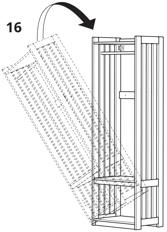 IKEA 204 741 73 PANGET Storage Bench White - Figure 15