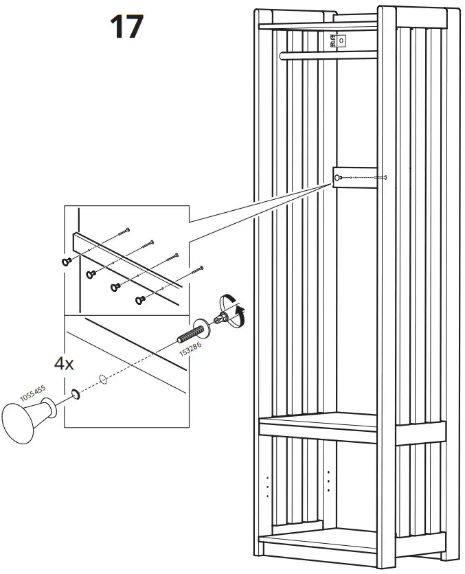 IKEA 204 741 73 PANGET Storage Bench White - Figure 16