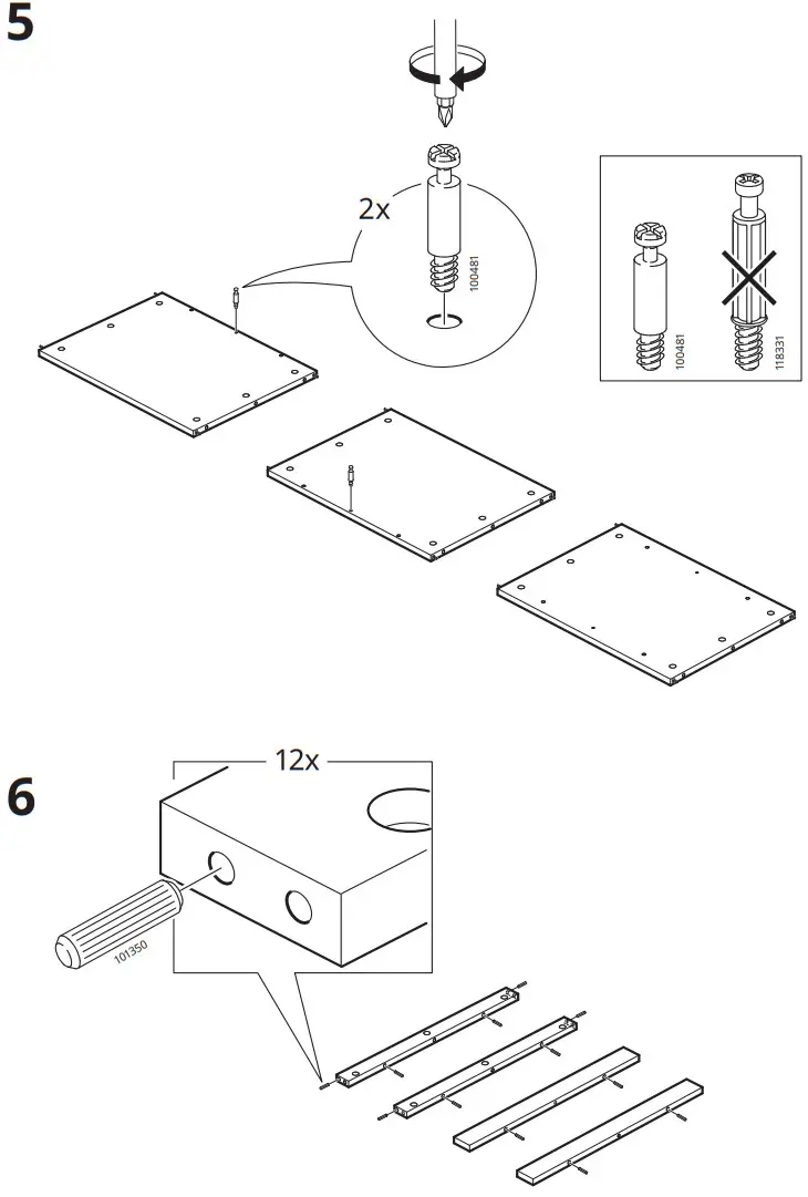 IKEA 204 741 73 PANGET Storage Bench White - Figure 6