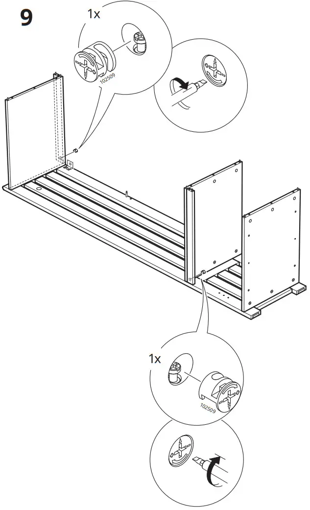 IKEA 204 741 73 PANGET Storage Bench White - Figure 9