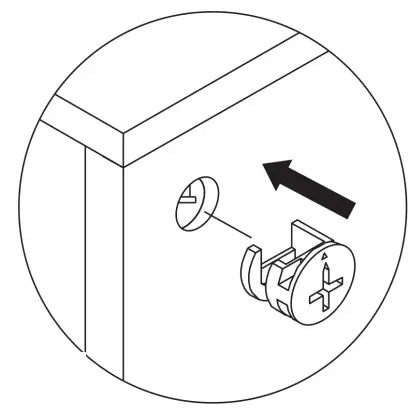 Furniture of America FGI-2087C35-TR Cheverly Vintage Gray Oak Multiple Storage TV Tower - screw