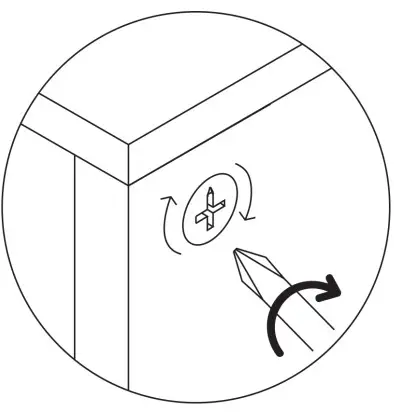 Furniture of America FGI-2087C35-TR Cheverly Vintage Gray Oak Multiple Storage TV Tower - cam lock