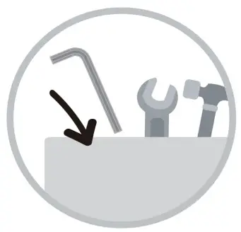 Furniture of America FGI-2087C35-TR Cheverly Vintage Gray Oak Multiple Storage TV Tower - icon 10