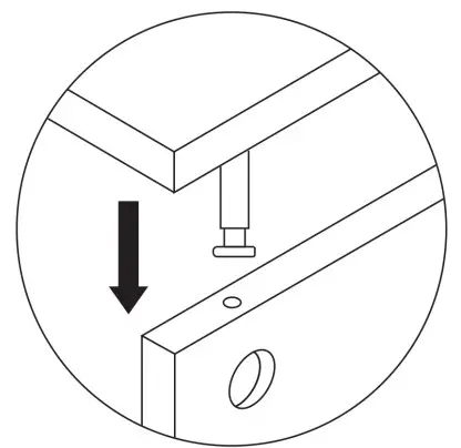 Furniture of America FGI-2087C35-TR Cheverly Vintage Gray Oak Multiple Storage TV Tower - screw