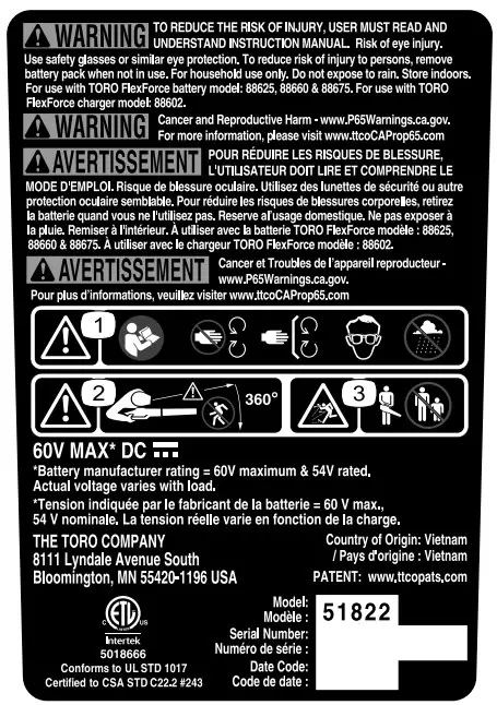 Safety and Instructional Decals