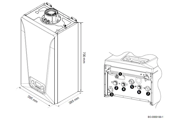 BAXI 424-Combi 2 - 430-Combi-2-High-Efficiency-Wall-Hung-Condensing-Gas-Boiler-FIG- (2)