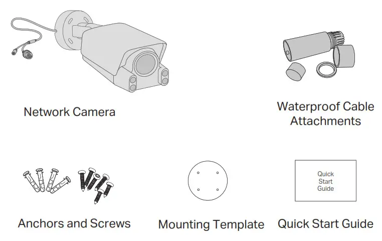 tp link VIGI C340S 4MP Outdoor Color Night Vision Bullet Network Camera
