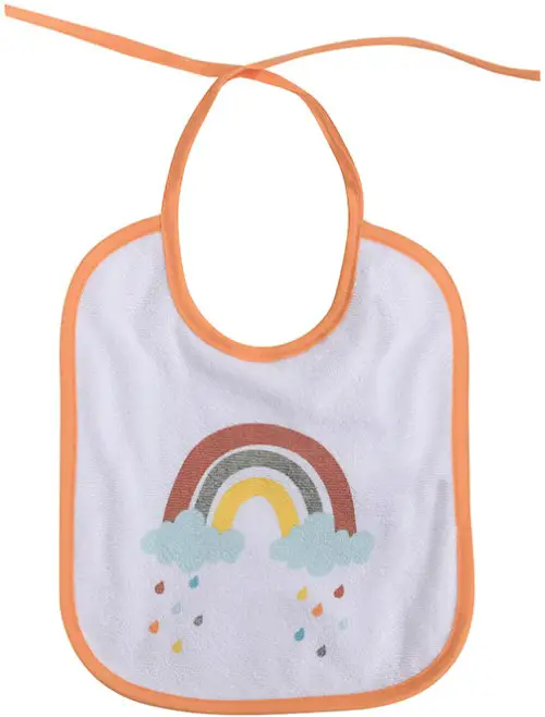 lorelli 10260200001 Bib with Ties for Babies and Children