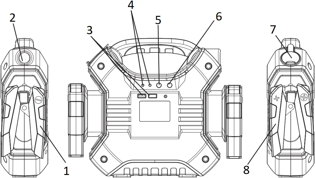 MATSON MA35000 - Components and controls