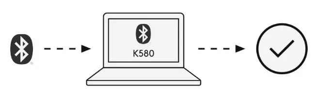 logitech B0BWV5L9JP Remove Keyboard Battery Door - HOW TO SET UP 4