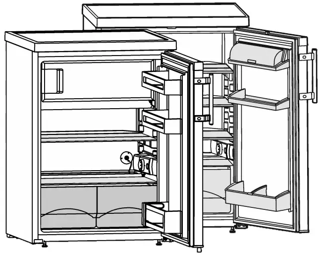 LIEBHERR TP1720 Countertop Fridge