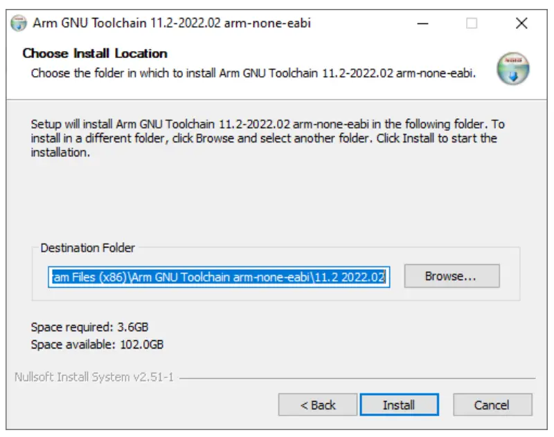GNU Arm Installation