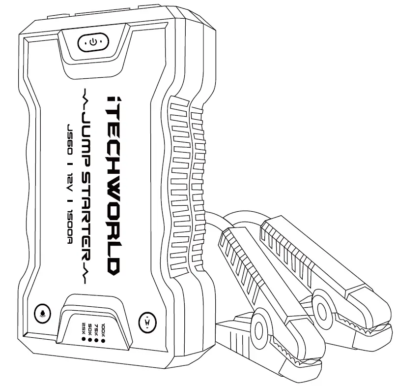 iTechworld JS60 Portable Car Battery Jump Starters 1