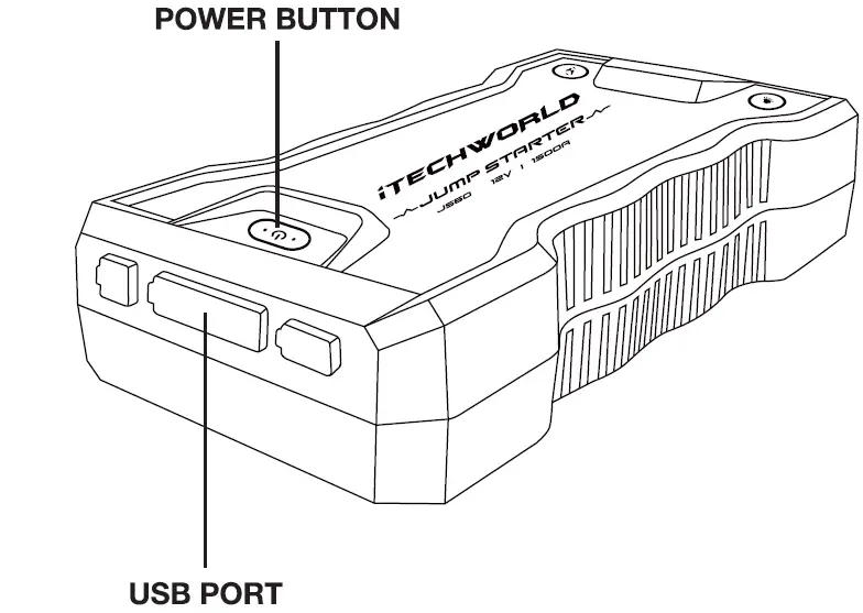 iTechworld JS60 Portable Car Battery Jump Starters 8