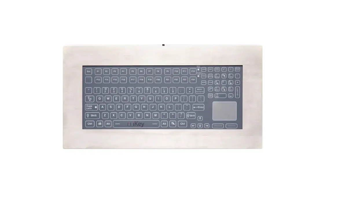 His Kb-dt5k-pm45 45 Degree Panel Mount Keyboard Instruction Manual