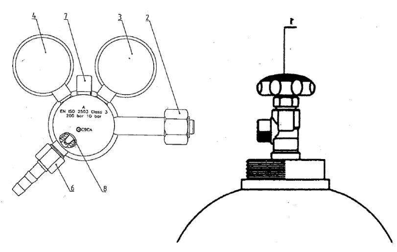 UNITOR 171510000 Cylinder Regulators - fig1