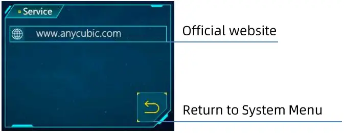 ANYCUBIC Photon M3 3D Printer - Service