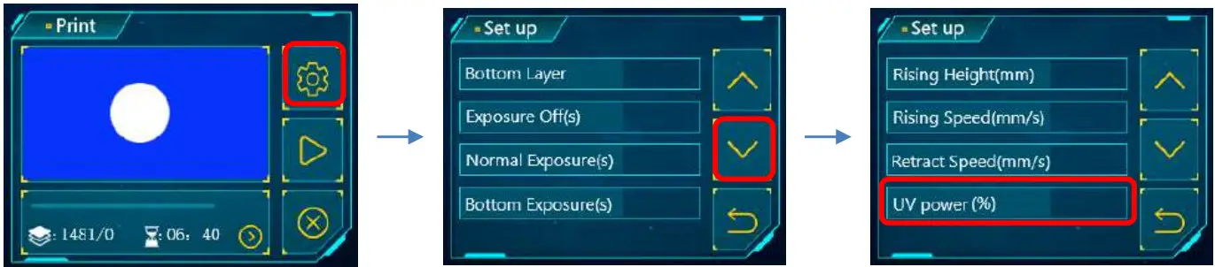 ANYCUBIC Photon M3 3D Printer - UV power 2