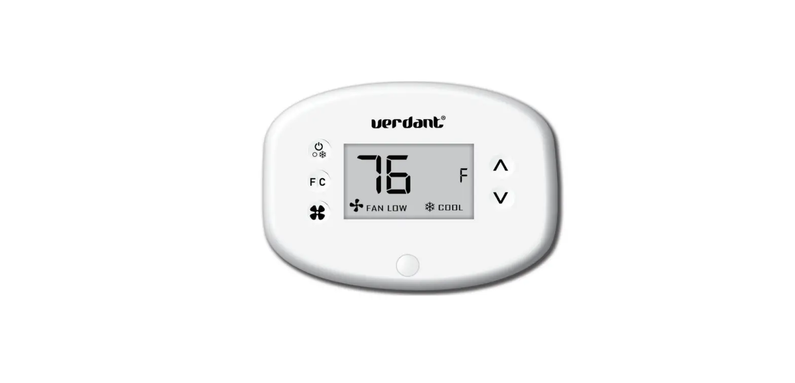 Verdant Vx-tl-kt-w Wireless Energy Management Thermostat Product Specifications Guide