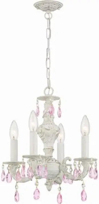 CRYSTORAMA-5024-AW-RO-MWP-Paris-Market-4-Light-Antique-White-Mini-Chandelier-product