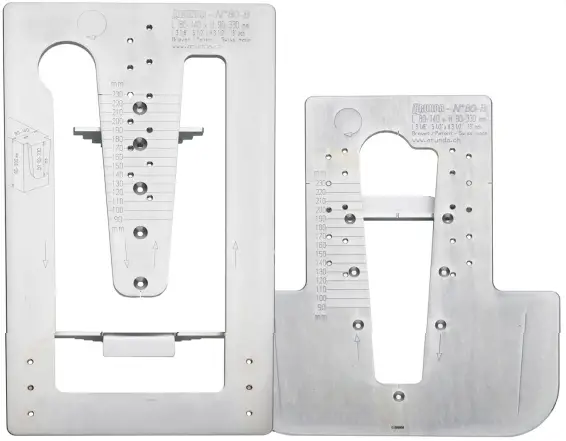 mafell 91A704 Arunda 160B Maxi Milling Templates